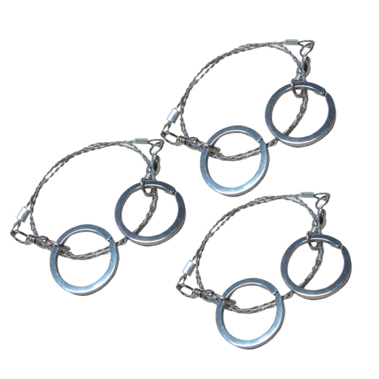 POPETPOP 3Pcs Portable Survival Durable Saws for Camping Hiking Hunting Outdoor Activities Lightweight Effortless Cutting Supplies