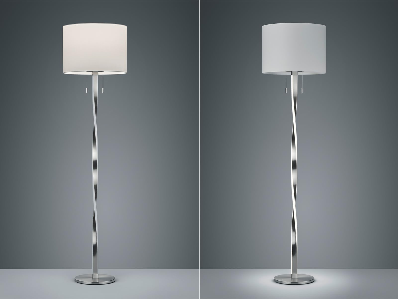 TRIO Nandor Stehleuchte, 2x7 W, 2x600 LM, 3000 K (475310307)
