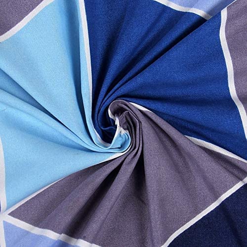Image of Cotton Feel Glace Cotton Elastic Fitted Printed King Size Double Bed Bedsheet with 2 Pillow Cover(72 inchx78 inch,Football Print)