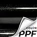 ColorFusion PPF by VViViD, Gloss Metallic Black Dry Apply PPF Vinyl Car Wrap Roll 1ft x 5ft