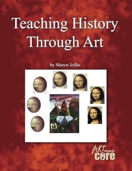 Paperback Teaching History Through Art Book