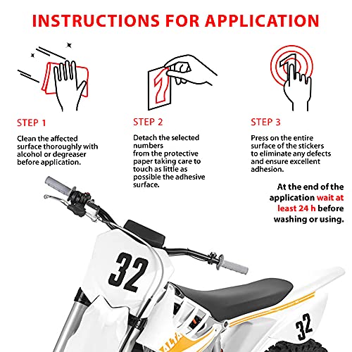 4R Quattroerre.it 13284 Cross 4 Numero, Nero, H 21...