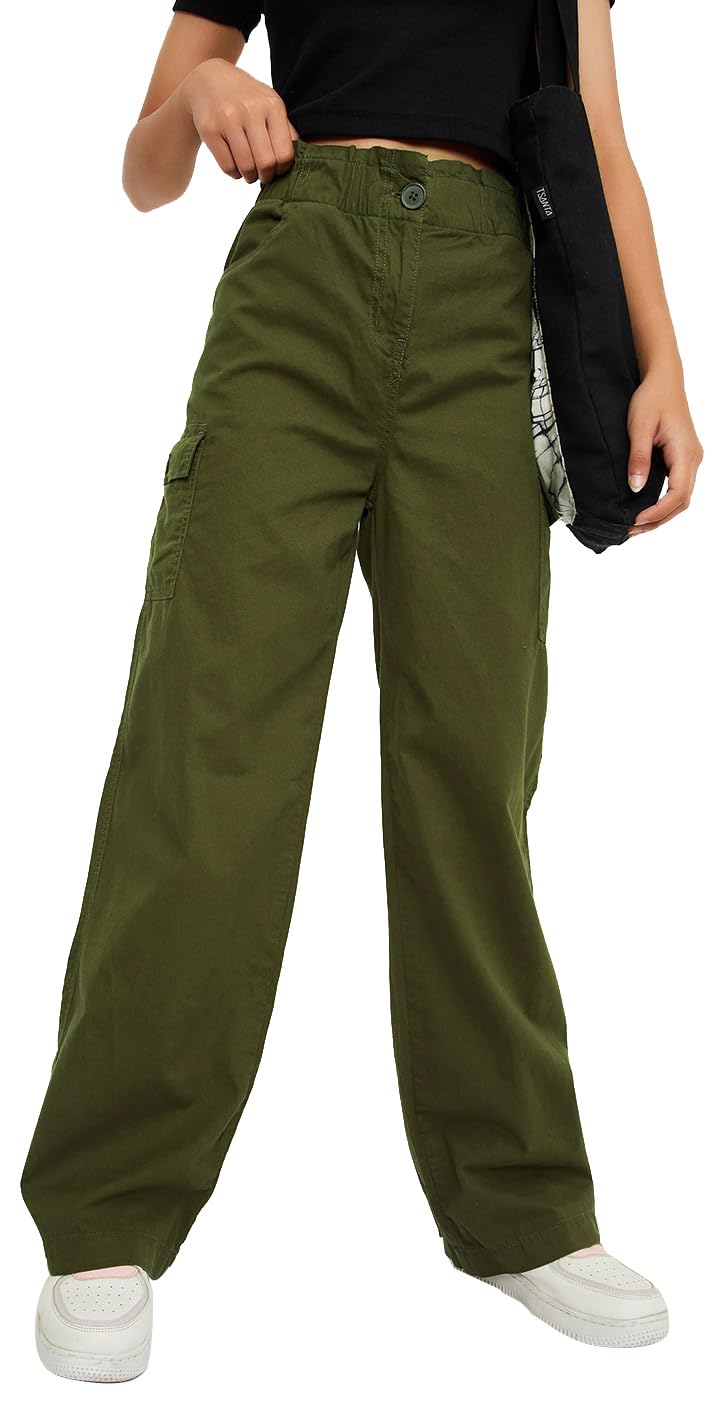 Girl's Regular Casual Pants