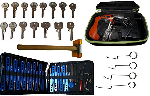 Picklock24. Kit completo de ganzúas para profesionales