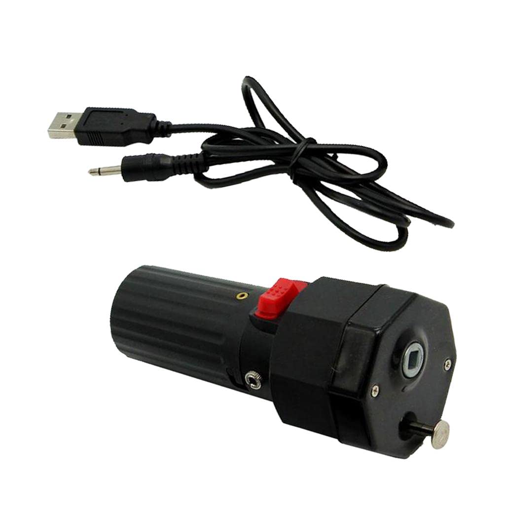 Colcolo DC 5V Moteur de Barbecue pour Tourne Broche Rôtisserie de Barbecue Aluminium