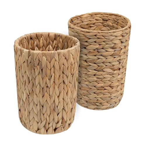 Image of Small Trash Can for Bedroom, Bathroom, or Home Offices (02 Packs)