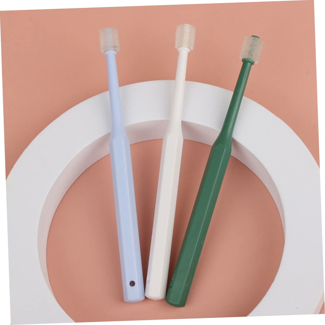 minkissy 12piezas Cepillos De Para Cepillo Oral Para y Gatos Limpieza De Encías y Tpe y Plástico Diseño Ergonómico
