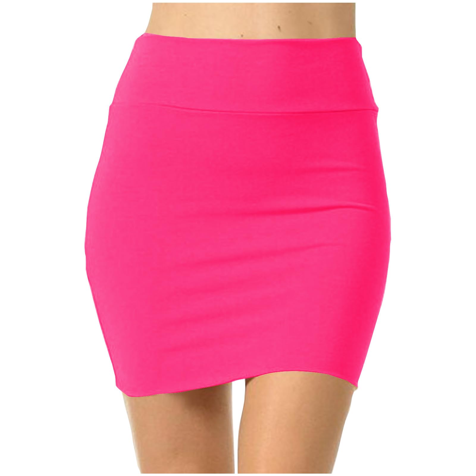 Women High Waisted Bodycon Skirt Mini Pencil Skirts Stretch Skirt Pull On Dressy Casual 2026 Trendy for Ladies