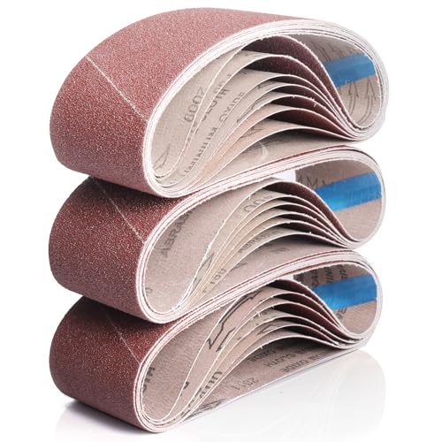 BOSHCRAFT 3x21 Aluminum Oxide Belts