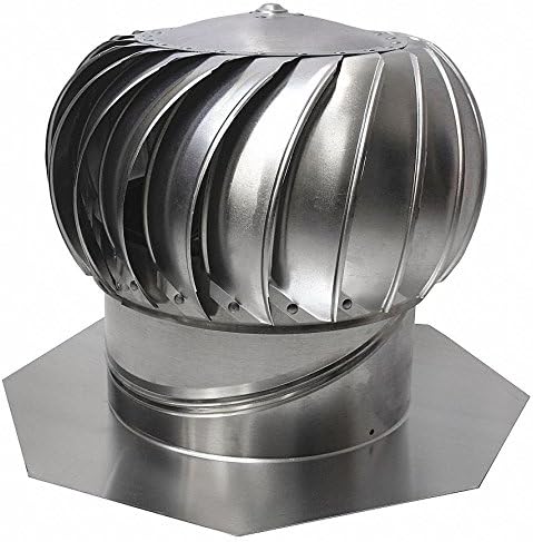 700 CFM Wind Turbine Ventilator, 14" Throat