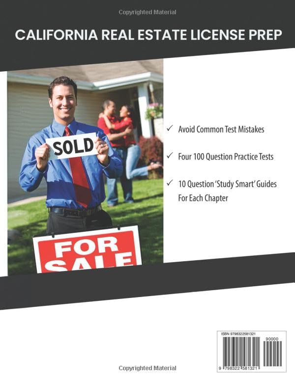 California Real Estate License Exam Preparation Guide 2024 -2025: Includes Smart Study Questions & Answers, Quizzes For Each Chapter & 4 Full Length Tests - Image 2