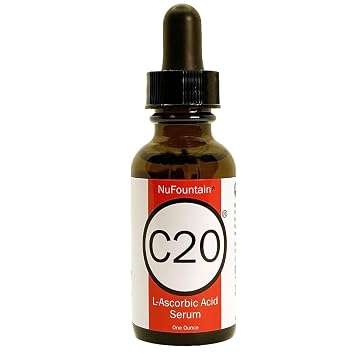 C20 HAND CRAFTED 20% L-Ascorbic Acid Serum. 1 Fluid Ounce. Made Fresh When Ordered