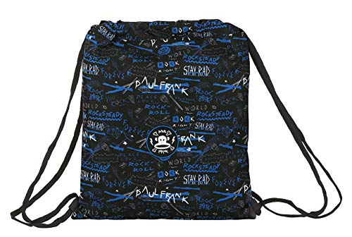 Safta 612019196 Saco Mochila Grande de Paul Frank Rock Roll