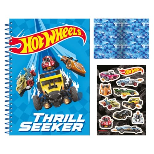 Pyramid International Hot Wheels Thrill Seeker A5 Essentials Wiro Notebook with Stickers