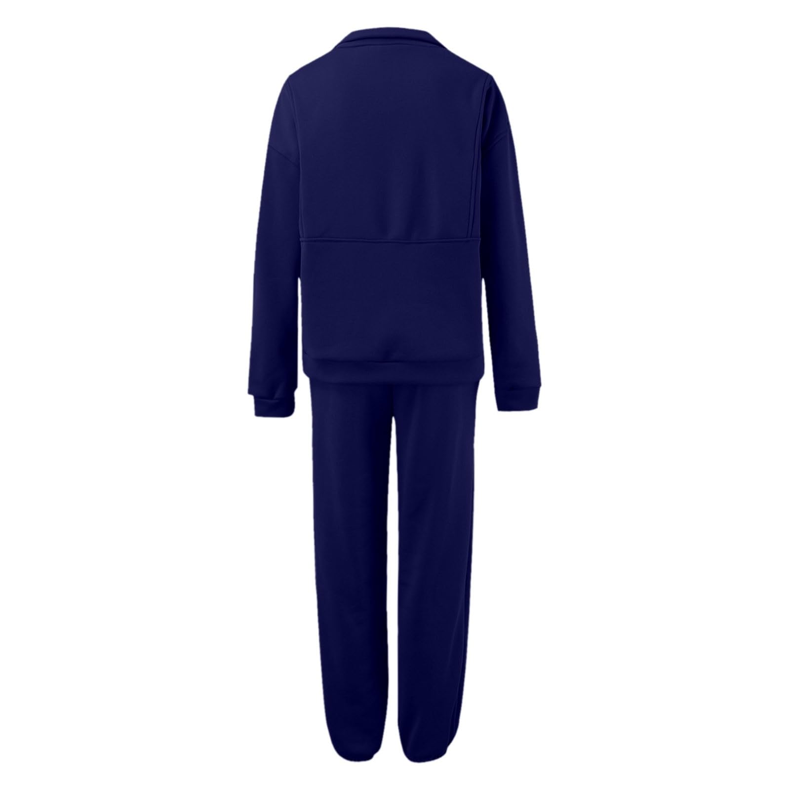 Generisch Moda damska zestaw dresów, damski zamek błyskawiczny, 2-częściowy strój do joggingu, bluza, zestaw podróżny