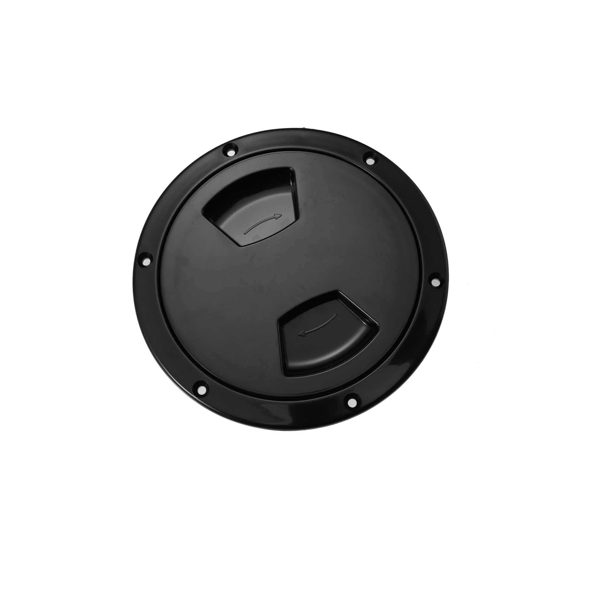 Partuto 5" Boat Inspection Deck Plate Hatch Marine Hatch Deck Plate Black Replacement
