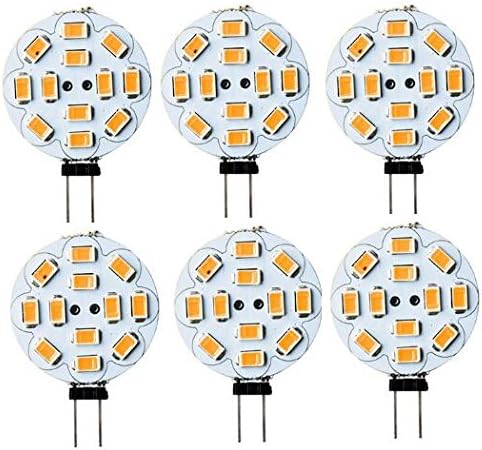Best to Buy® (10-Pack) 3W G4 LED Bulbs, 40W Halogen Bulbs Equivalent, 12 V AC/DC, 280lm, 120° Beam Angle, White, 5000K, G4 Bulb, Bi-Pin Light Bulbs, LED Light Bulbs