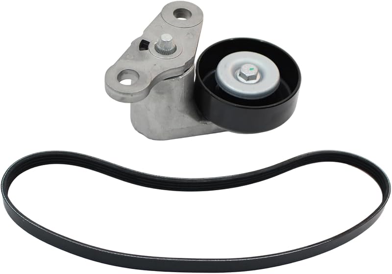 Kit tensionador da correia do ar-condicionado AUCERAMIC CH0002-TBK para veículos GM – Conjunto