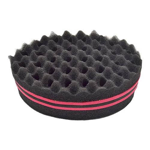 Cepillo de esponja para el cabello, bobina de rizos, herramienta de peluquería de estilo afro, creativa y útil