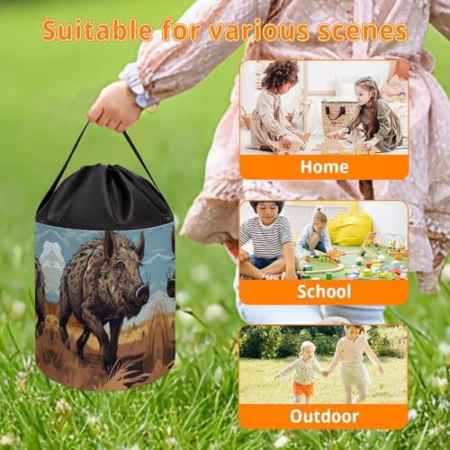 Sac de rangement blocs de construction pour chambre enfant et voyage - 6