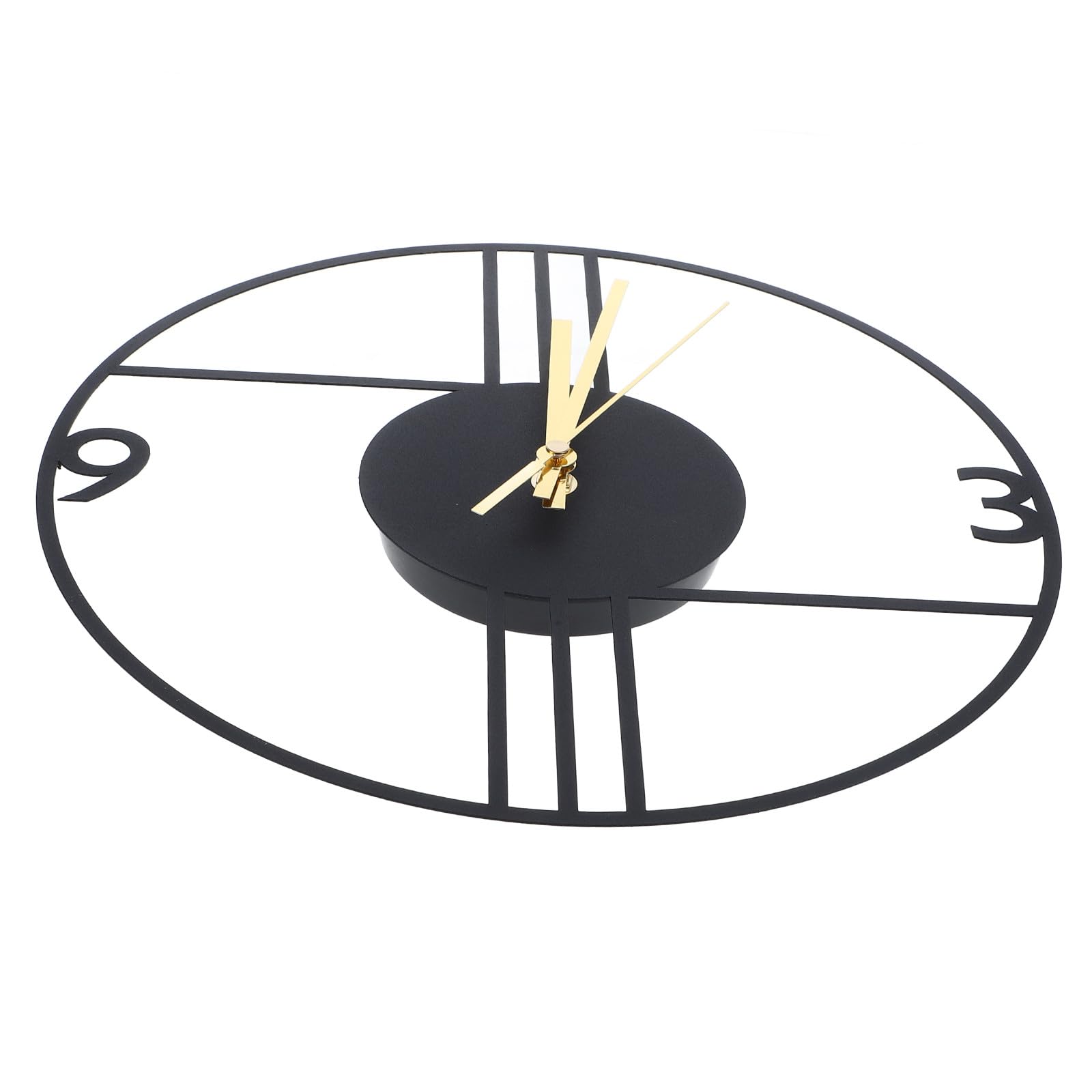 Horloge murale silencieuse à fonctionnement précis pour un salon calme