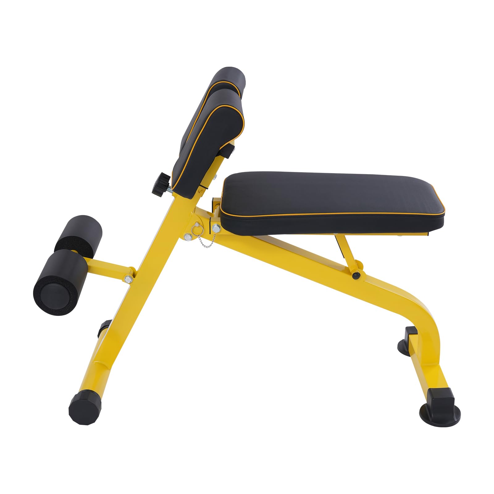 Banco De Musculación, Silla De Fitness Silla Romana Plegable Banco Abdominales Dispositivo De Entrenamiento Multifuncion,Para El Hogar, Gimnasio, Oficina