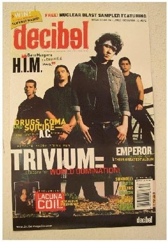 Amazon Triviumポスターバンドショットlooks Like Decibel Magazine アートフレーム ポスター オンライン通販