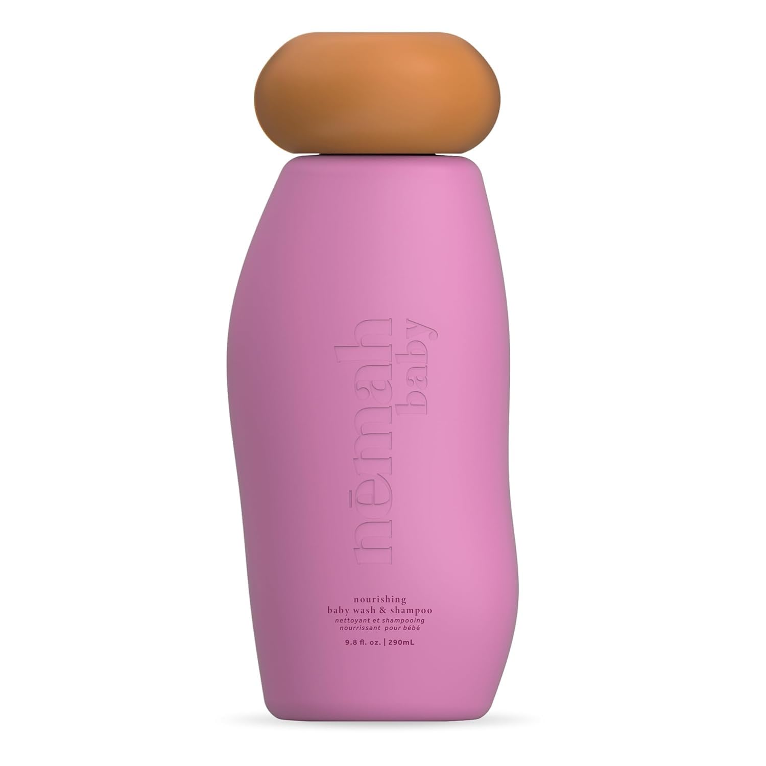 Nemah - 2-in-1 Baby Soap and Shampoo - Tear-Free Baby Body Wash and Shampoo with Actismart Chamomile, Jojoba Oil, & Activera Aloe - Vegan & Cruelty-Free - 9.8 fl. oz.