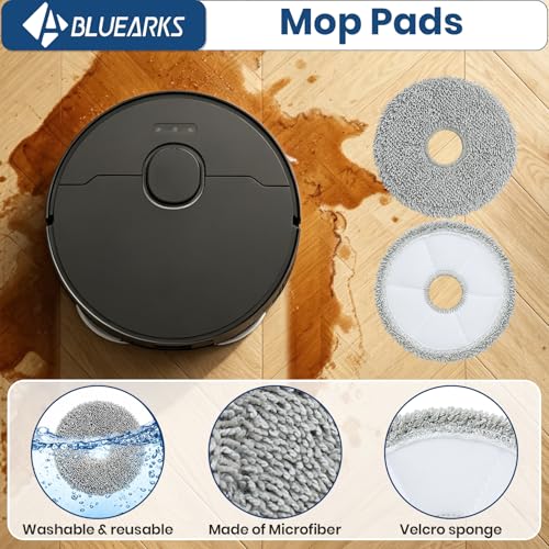 Image of 26Pcs X50 Ultra Accessories Kit fot L50 Ultra /Matrix10 ultra /L40s Pro Ultra /Mova V50 Ultra Replacement Parts,2 Main Brush 4Hepa Filters 6Side Brush 6Vacuum Bags 6Mop Pads