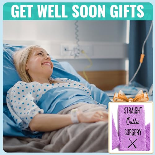 HAPPYPOP Get Well Soon Gifts for Women - Chemo Care Gifts Cancer Awareness Socks After Surgery Recovery Socks3