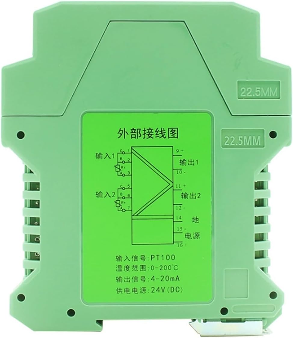 0-1Kohm 入力 - 4-20mA 出力 抵抗信号アイソレーターコンバーター (1 in 【デジタルハンドヘルドバッテリーマルチメータ】 2アウト、0-2KOHM_