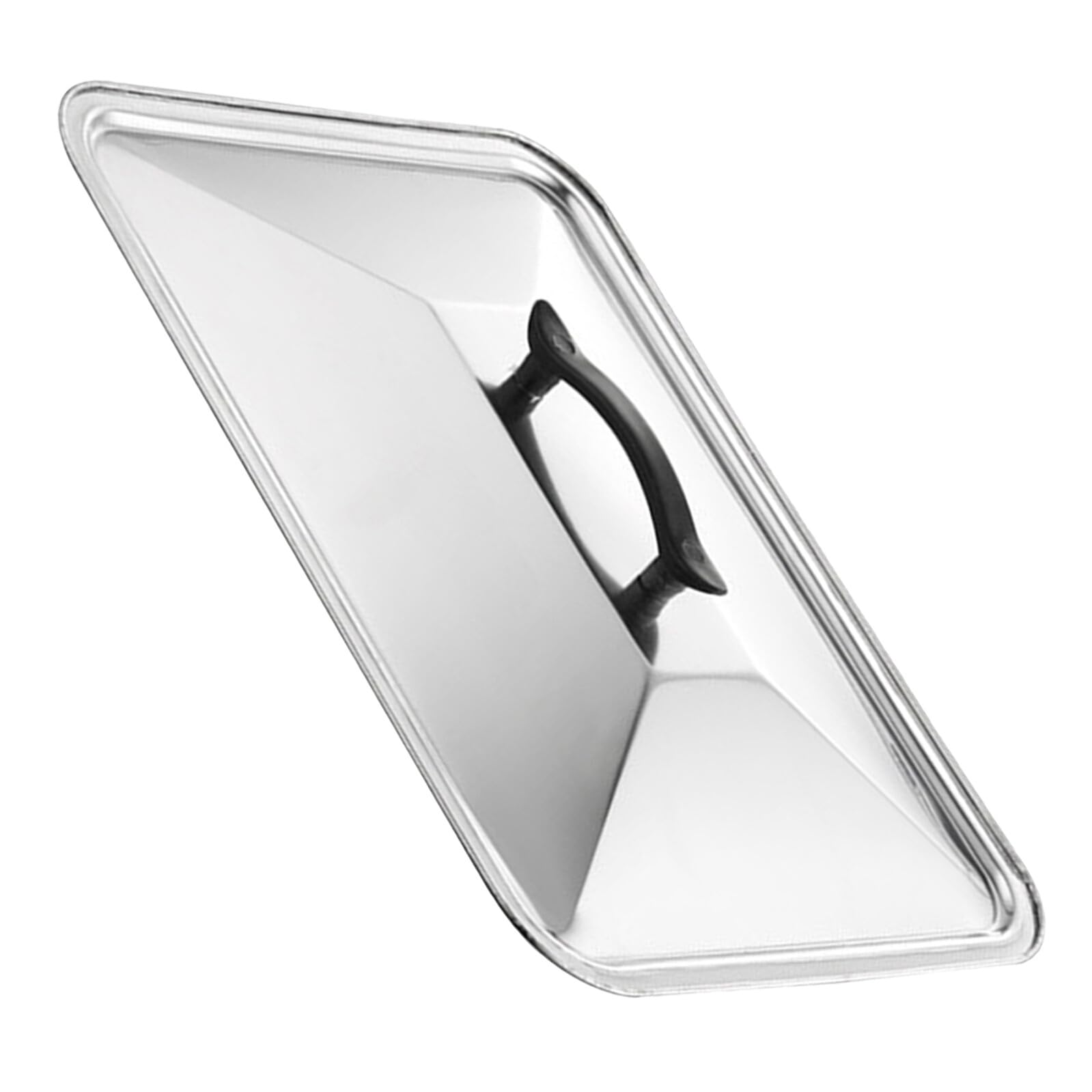 Rectangular Stainless Steel Baking Tray Lid, 40x30cm Splash-Proof