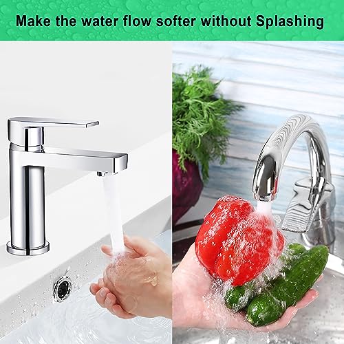 Shap+ M22-24 Faucet Aerator, Flow Restrictor Insert, Sink Aerator Replacement Parts For Bathroom Or Kitchen Sink Faucet Filter thumb #6