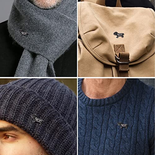 HAWSON Novelty Enamel Pins for Clothing Backpack Decoration Gift, Funny Laple Pin for Teen Boy and Girl, Metal Brooch Suit Stud (Bulldog)2