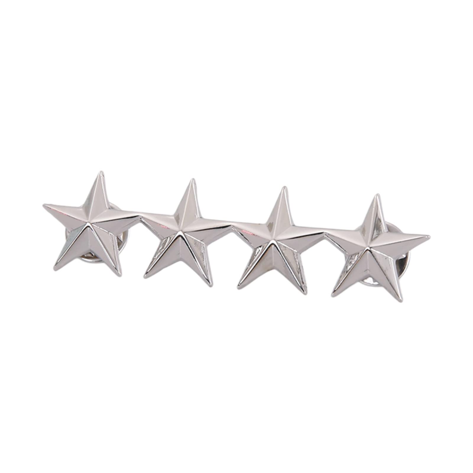 Maxtonser Women's Silver 5-Angled Star Badge Fashion Lapel Pins /Gold Plated Metal Star Pin Costume Decorations Brooch For Men