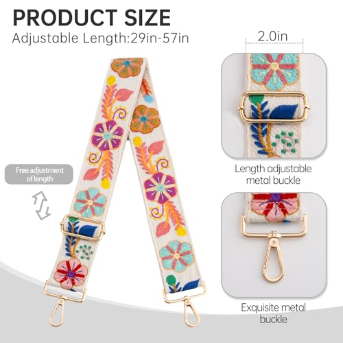 Image of Purse Straps Replacement Crossbody Wide Bag Strap for Purses Adjustable Shoulder Straps for Women Bags