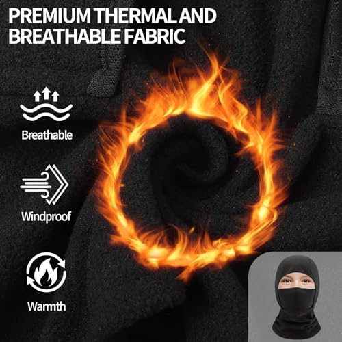 Pukavt 1-3 Pack Kids Balaclava Ski Mask for Boys and Girls, UV Protection Windproof Scarf for Winter Snowboard Cycling2