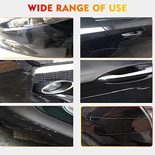 Black Touch Up Paint Pen For Cars Scratch Removal Repair, Auto Car Paint Scratch Repair, Two-In-One Automotive Erase Car Touch Up Paint For Vehicles, Car Paint Scratch Remover Pen 0.4Oz #TOP6