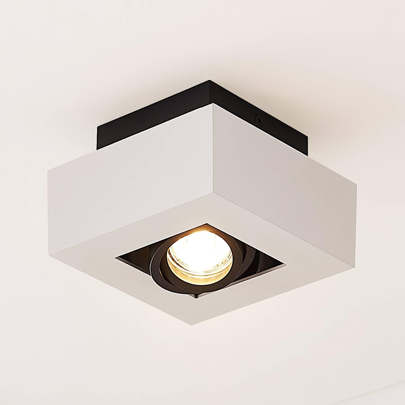 Arcchio Vince Strahler GU10 Deckenlampe Aluminium Weiß 1 flammig