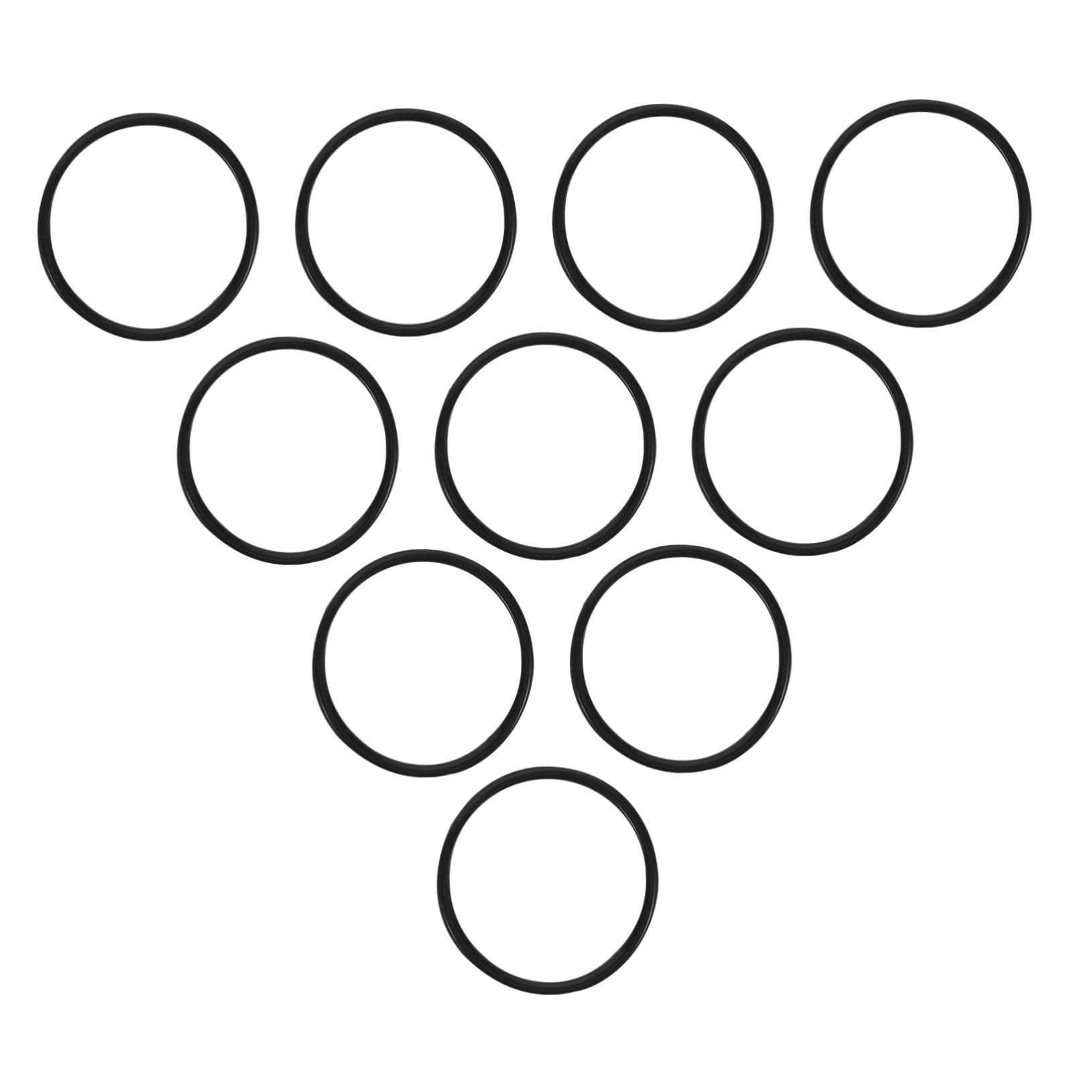 Sosoport 10pcs Shock Mount Microphone Holder Anti Vibration Mic Clip With Rubber Mount Universal Elastic Bands Replacement For Condenser Mics