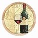 Thirstystone Drink Coaster Set, Wine Passion I