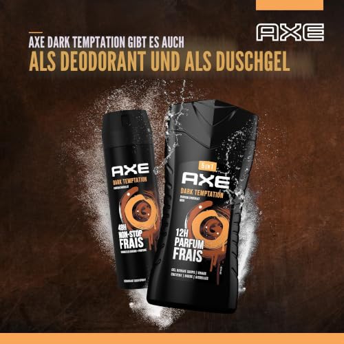 Axe Dark Temptation, Eau de Toilette Dark Temptation, Duft: Schokolade Noir & Gewürz, Wirksamkeit & Frische 24 Stunden – Flasche mit 100 ml – Ansicht 5