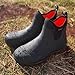 Showave Ankle Rain Boots Men Insulated Rubber Boots For Men Garden Waterproof Boot Mud Lightweight Booties For Farming Fishing Outdoor(Olive,Size 12)