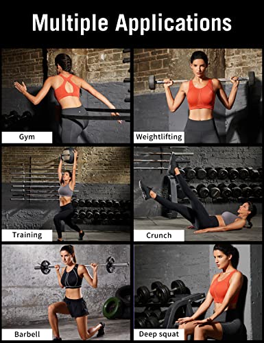 Image of SYROKAN Full Coverage Plus Size Sports Bras for Women | Racerback, Wireless, Removable Paddeds, Cooling Keyhole Back, High Support, Running Bra, Workout