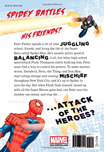 Spider-Man: Attack of the Heroes (A Mighty Marvel Chapter Book, 1)