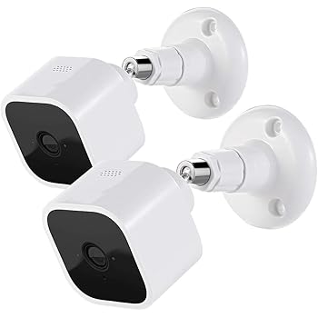 Amazon Com 2 Pack Blink Mini Outlet Wall Mount 360 Degree Swivel Ac Outlet Wall Plug Mount Stand Holder Bracket No Messy Wires Or Wall Damage Home Improvement