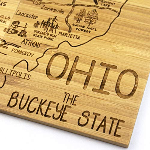 Totally-Bamboo-Ohio-State-Puzzle-4-Piece-Bamboo-Coaster-Set-with-Case Totally Bamboo Ohio State Puzzle 4 Piece Bamboo Coaster Set with Case