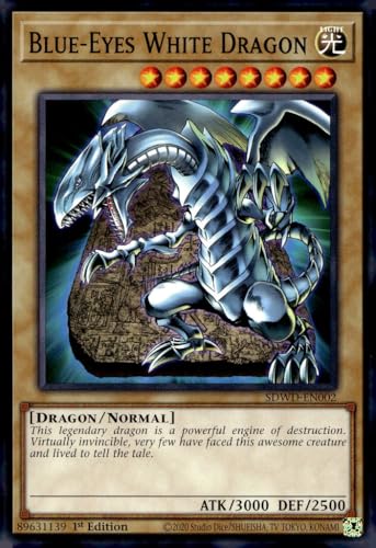  Drago Bianco Occhi Blu (SDWD-EN002) - SDWD-EN002 - Comune - 1a Edizione