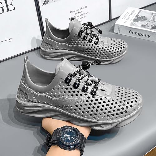 Men's Breathable Outdoor Leisure Hiking Shoes with Anti Slip Toe caps and Slippers3