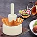 Crispy Waffle Cone Maker - Plastic Waffle Bowl Cone Mold & Roller - Ice Cream Maker Accessory